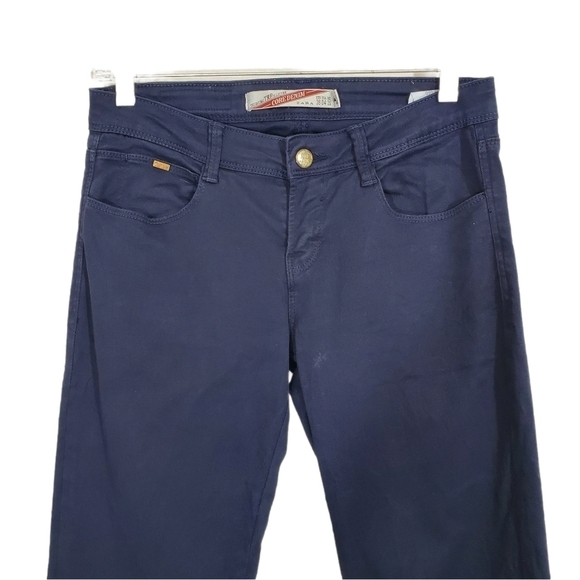 Zara TRF Core Denim Navy Blue Skinny Jeans - Picture 2 of 8